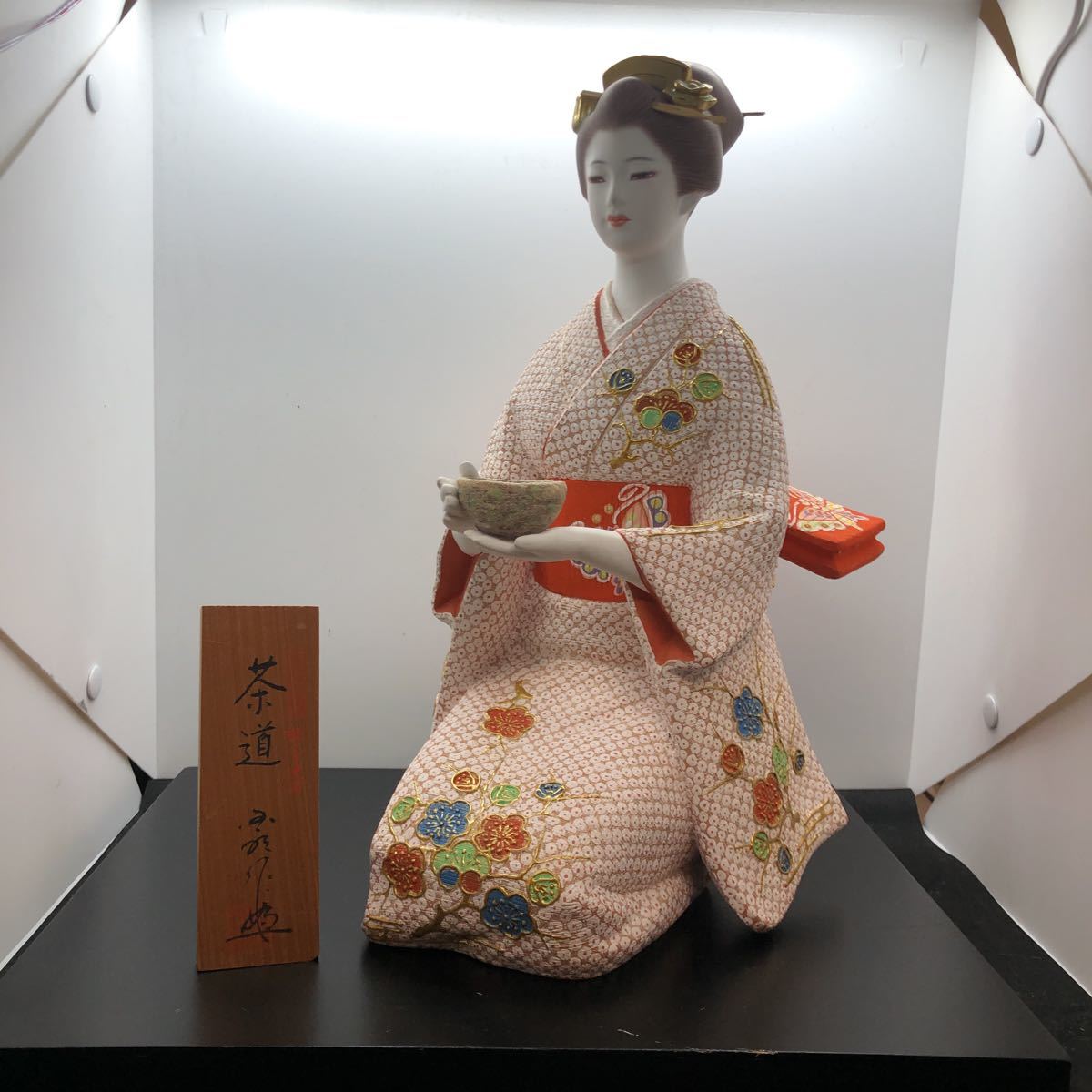 博多人形 茶道 武吉国明作 公式通販 純金使用 | 博多人形武吉国明作