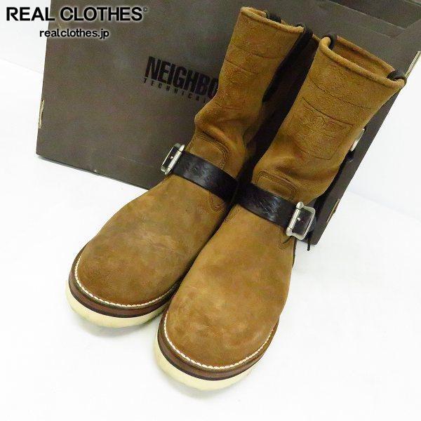 NEIGHBORHOOD/ネイバーフッド C.W.P.ENG / L-BOOTS スエード 
