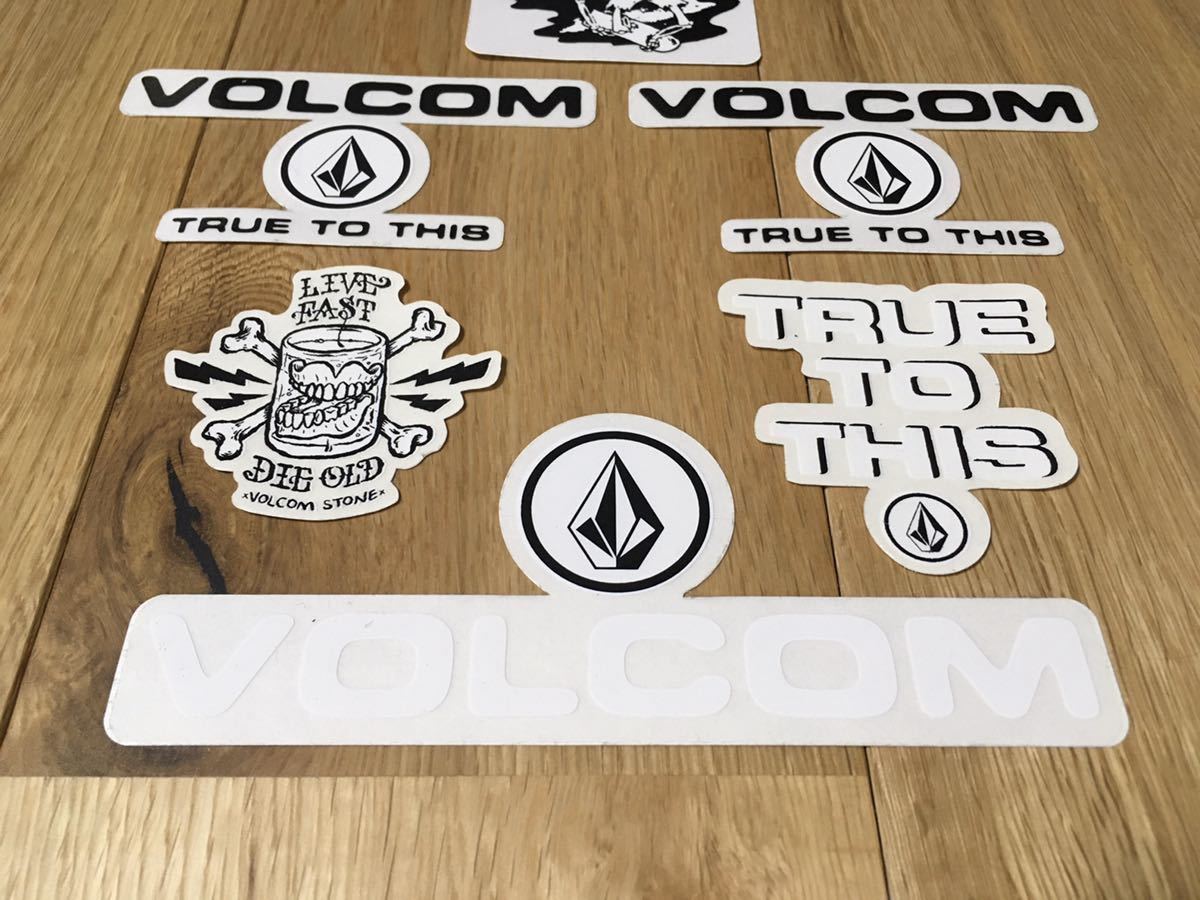 ボルコム ステッカーセット 6枚 非売品 限定 VOLCOM ヴォルコム シール バートン ノベルティ スノーボード クーラーボックス ...
