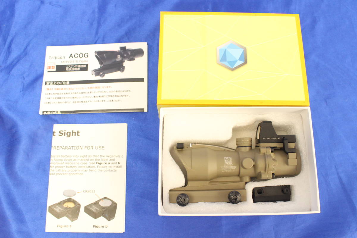 E0963/メーカー不明 Trijicon ACOG タイプ レプリカ Trijicon スコープ ACOGタイプ 製 ARMS 3Dマーキング
