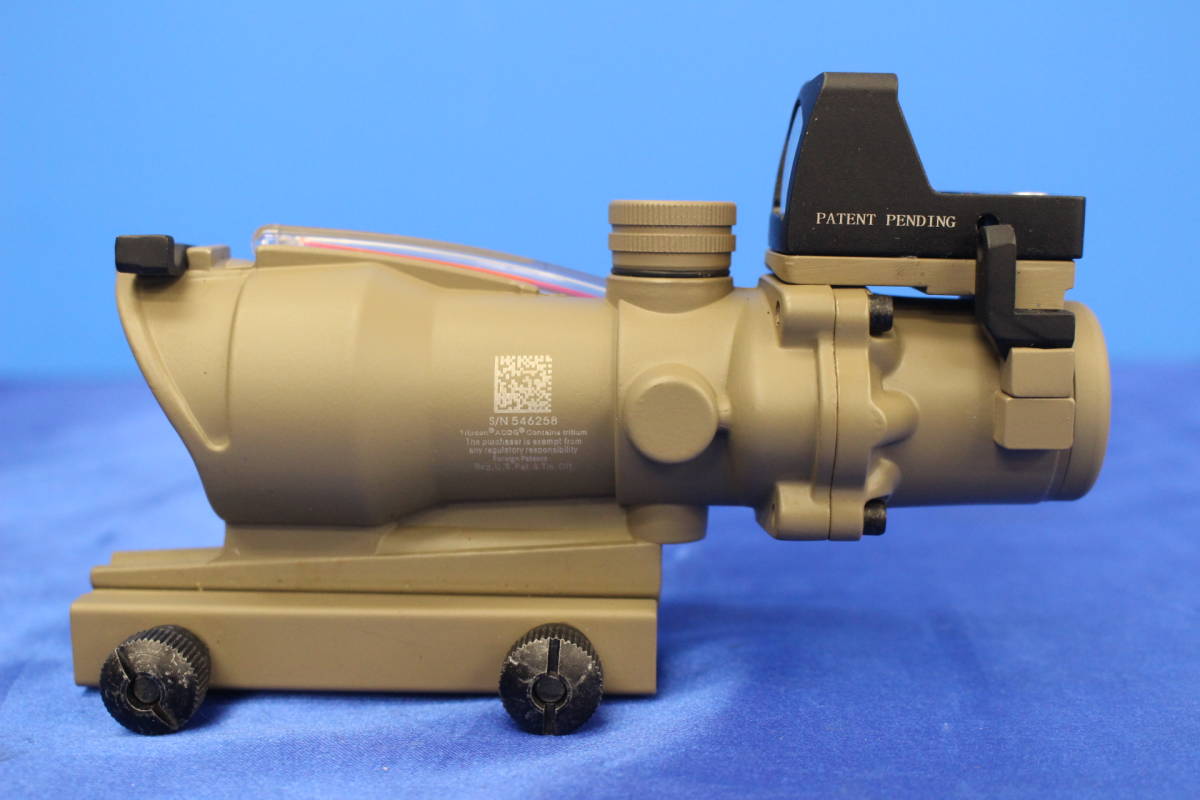 E0963/メーカー不明 Trijicon ACOG タイプ レプリカ Trijicon スコープ ACOGタイプ 製 ARMS 3Dマーキング