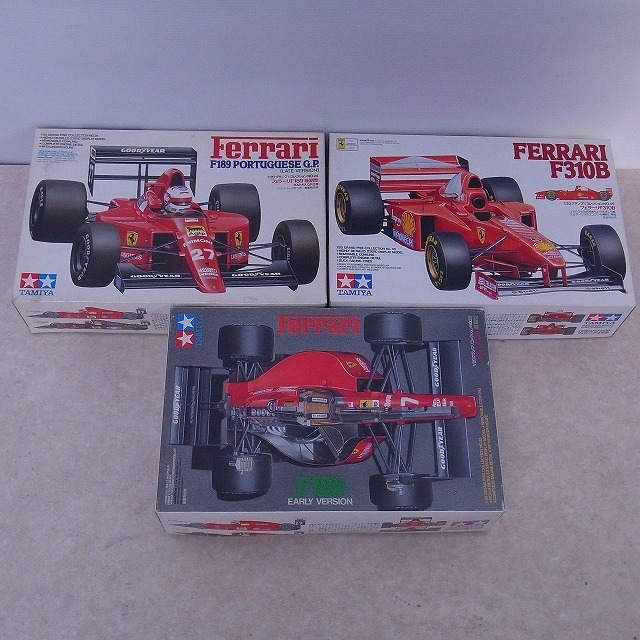 未組立 タミヤ 1/20 フェラーリ F189/後期型/F310B 計3個set TAMIYA