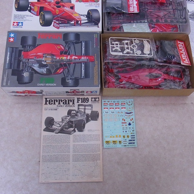 未組立 タミヤ 1/20 フェラーリ F189/後期型/F310B 計3個set TAMIYA