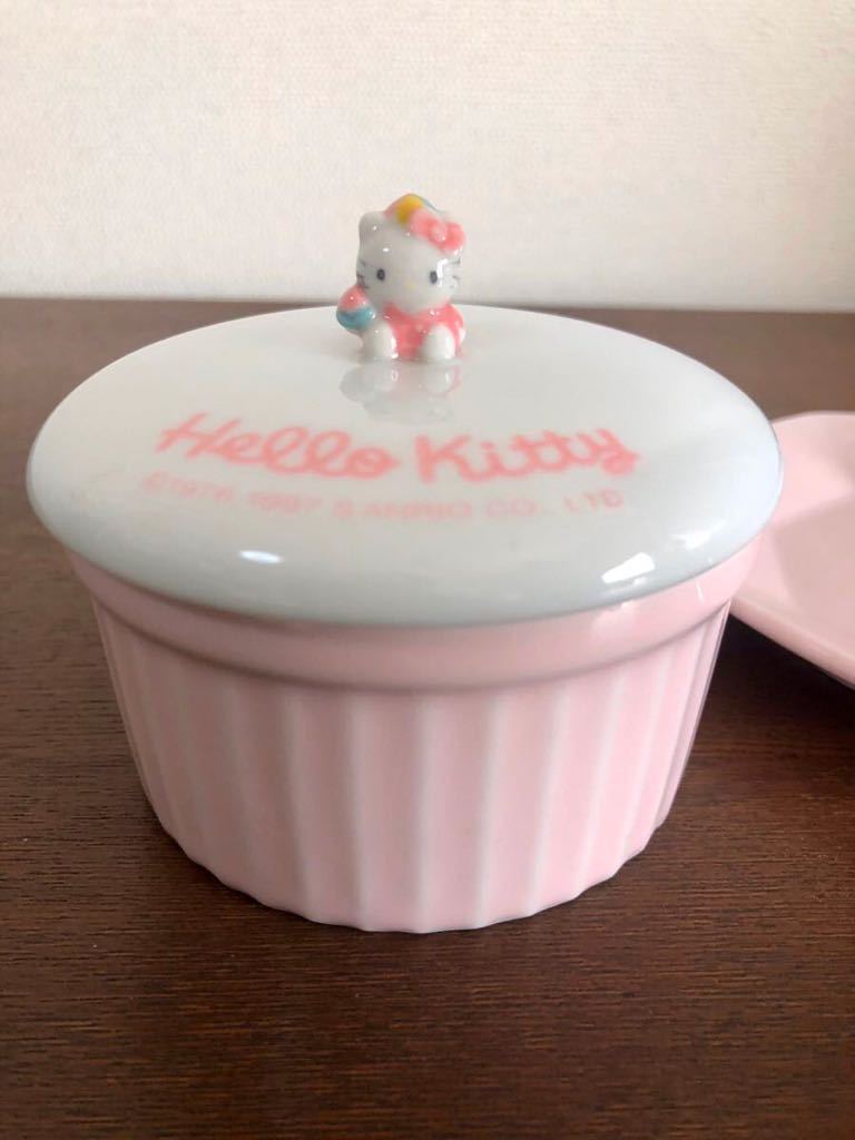 ハローキティ◇中華シリーズ◇桃キティ◇3点セット◇プレート 激レア