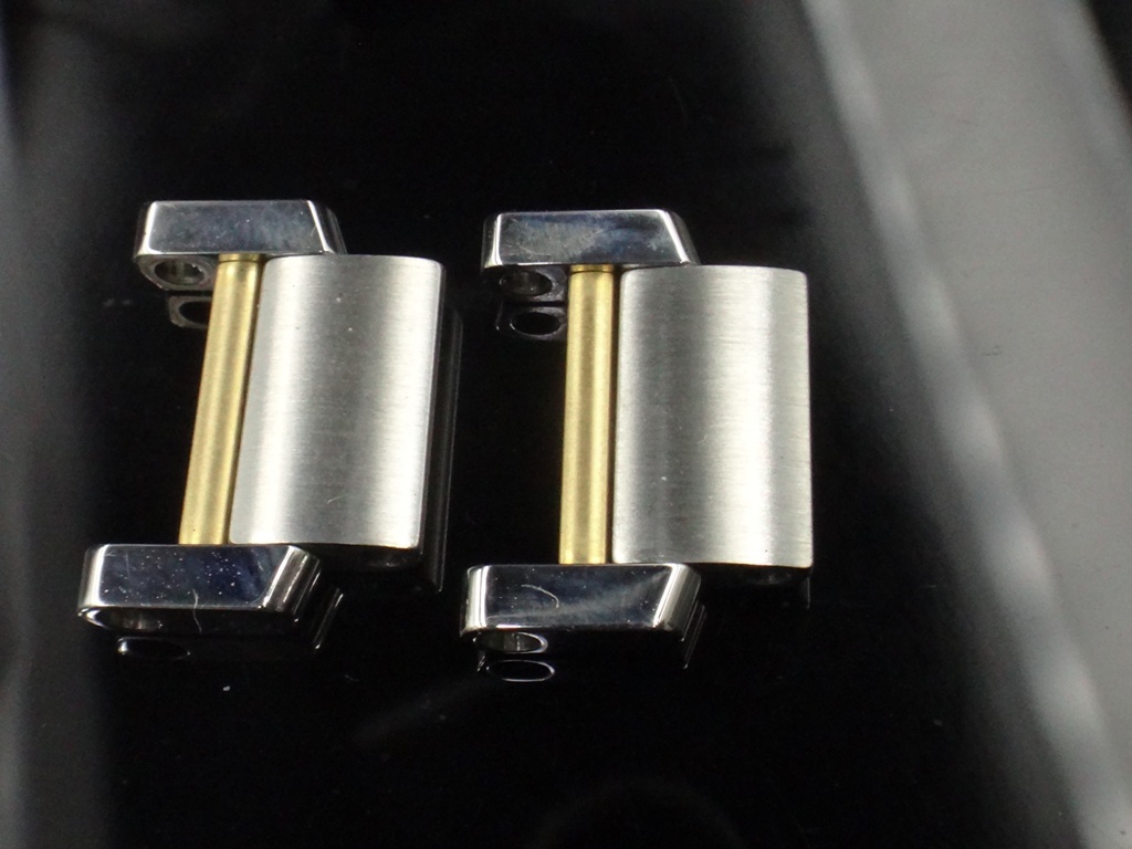 純正品】カルティエ タンク フランセーズ 2コマ SM ベルト 14mm YG 