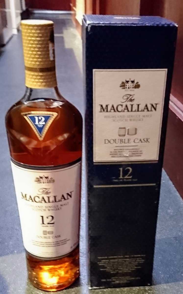 未開栓・古酒MACALLAN 未開栓 ザ マッカラン ダブルカスク 12年 700ml 12年