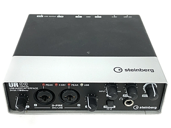 ステインバーグ Steinberg UR22 オーディオインターフェース 音響機材