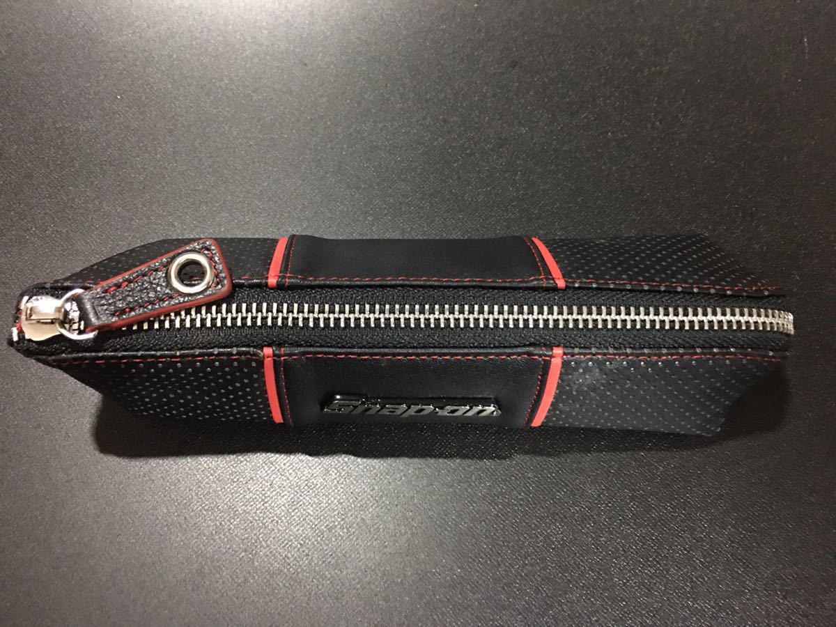 スナップオン ペンケース Snap-on ロールレザーケース 筆箱 未使用