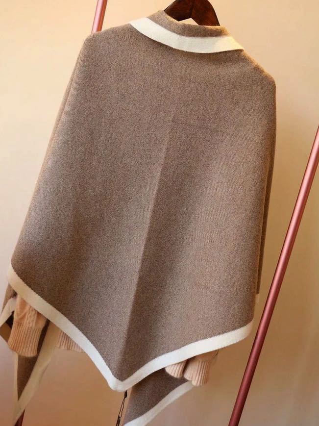 Loro Piana ロロピアーナ カシミヤ 三角 マフラー イタリア製(女性用