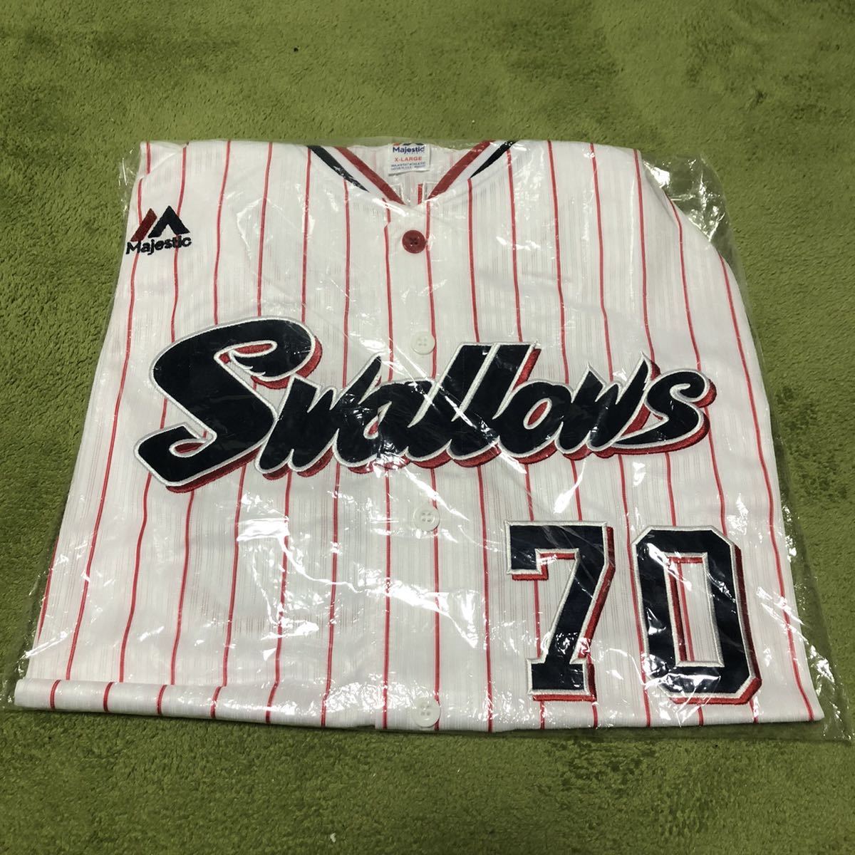 東京ヤクルトスワローズ ユニフォーム SIZE Majestic1山田哲人 応援 