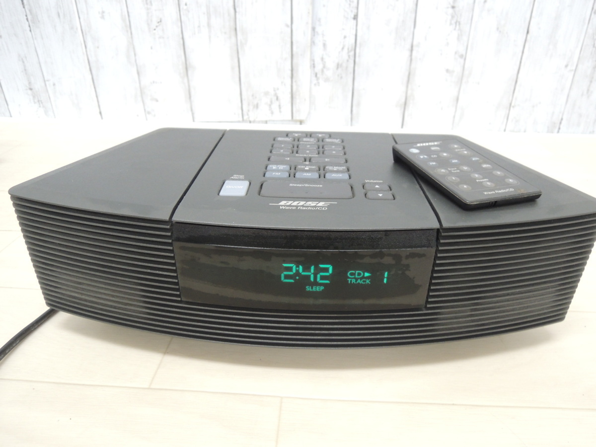 BOSE ボーズ WAVE RADIO モデル AWRC0G ウェーブラジオ CD ブラック FM