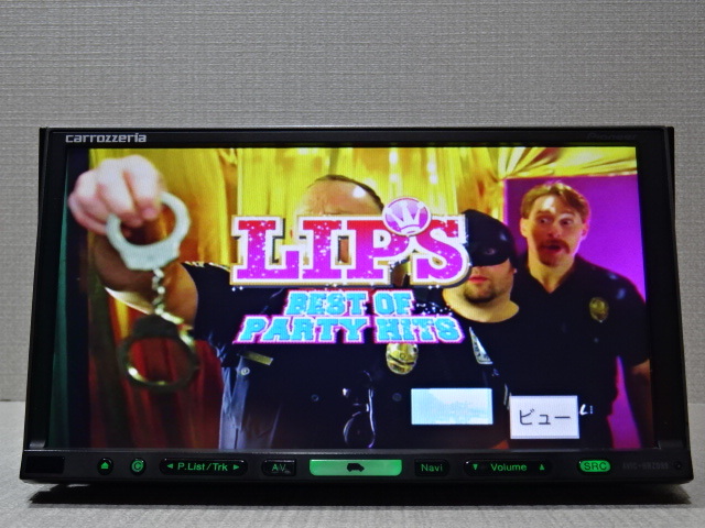 C)車載走行☆楽ナビ☆AVIC-HRZ099☆CD，DVD，MSV.TV☆フルセグ地デジ4