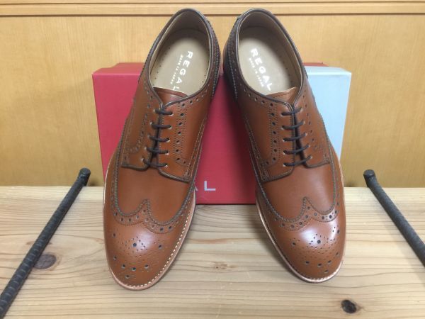 REGAL 09HR ウイングチップ ドレスシューズ 26.5cm REGAL 09HR ウイングチップ ドレスシューズ 26.5cm