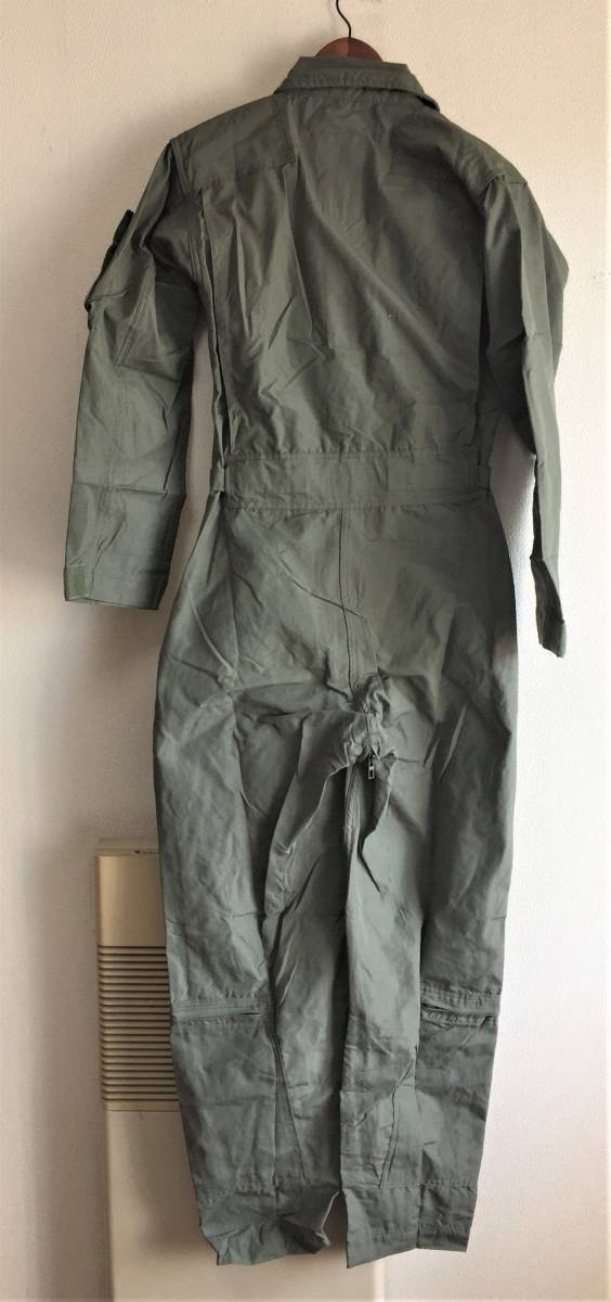 女性用耐炎フライトスーツ　CWU-27/P　セージ色　サイズ32WR　バーコードタグ付新品　米軍_4