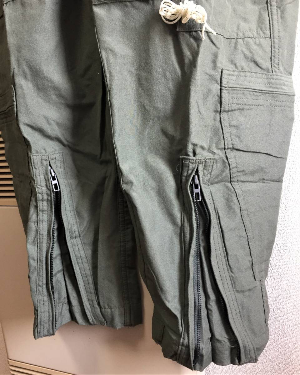 女性用耐炎フライトスーツ　CWU-27/P　セージ色　サイズ32WR　バーコードタグ付新品　米軍_7
