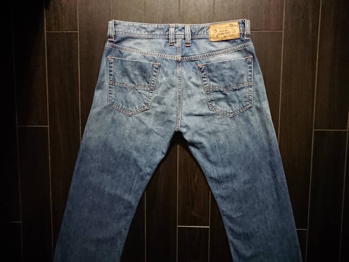 驚きの破格値，限定セール DIESEL VIKER REGULAR-STRAIGHT Italy ディーゼル ウォッシュ＆ダメージ W31 L30 WASH 0R90L(W31)｜売買されたオークション情報、yahooの商品情報をアーカイブ公開 - オークファン 男性用