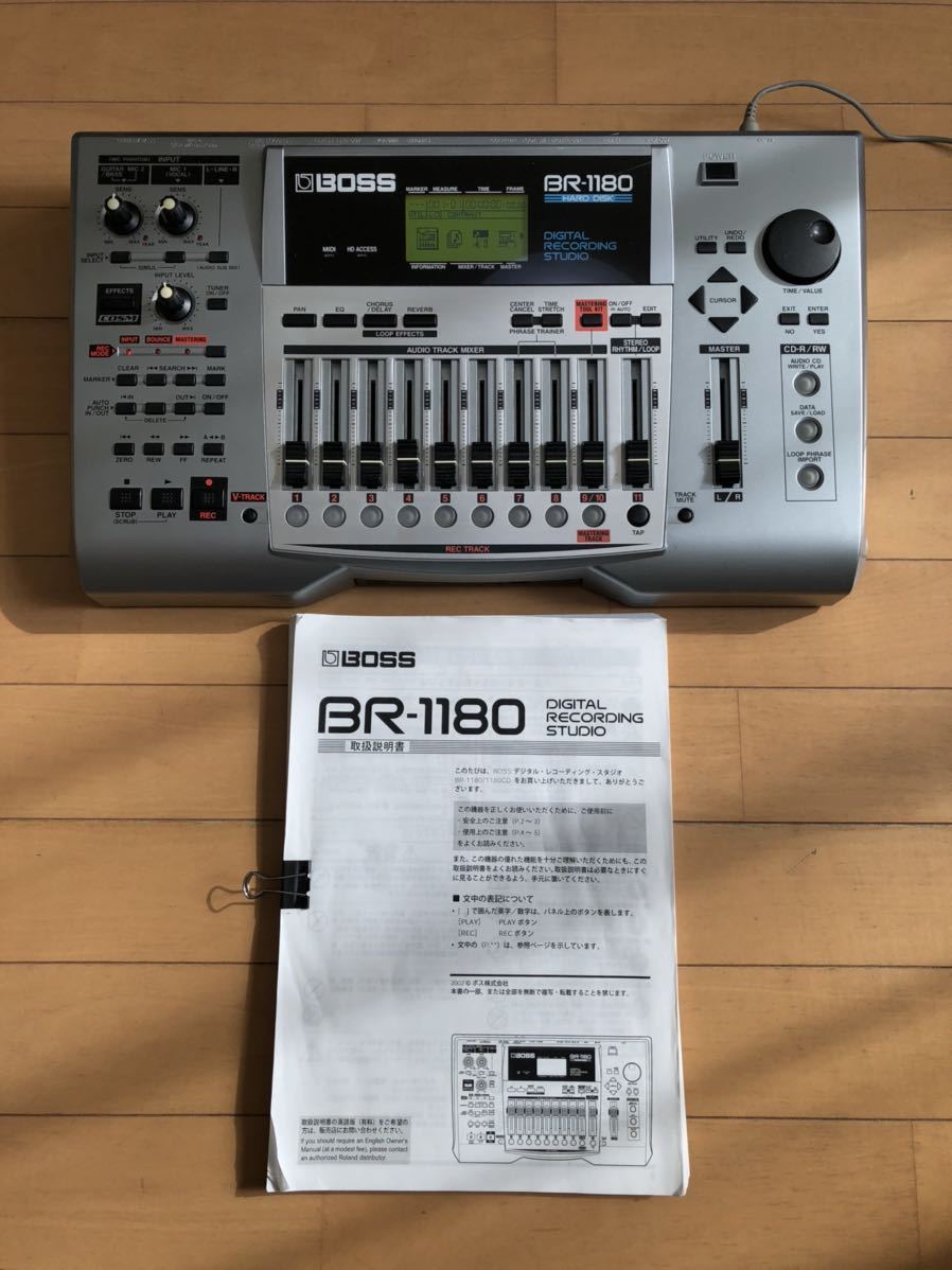 BOSS BR-1180CD マルチトラックレコーダー BR-1180 BOSS マルチトラックレコーダー 「boss Yahoo!オークション ボス