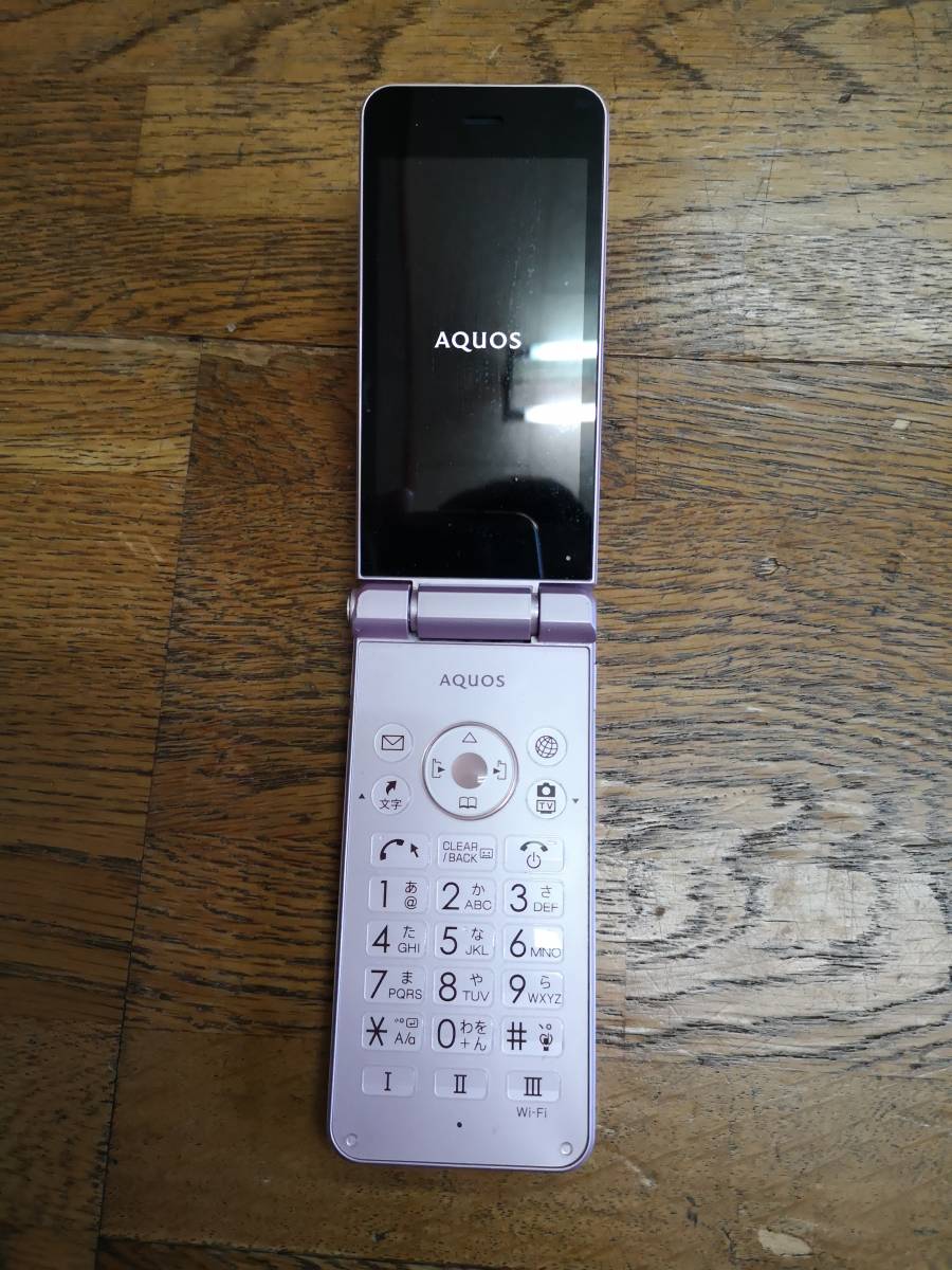 スマートフォン・携帯電話 SoftBank AQUOSケータイ2 601SH SIMロック