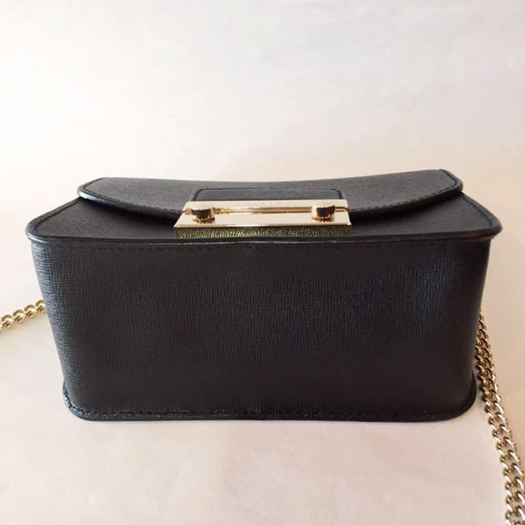 美品 】FURLA フルラ メトロポリス 2way トートバッグ ショルダー黒 