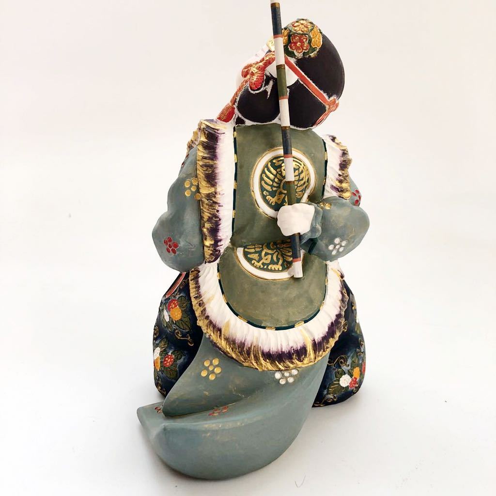 創作こけし 加藤龍雄 [花衣] 41cm 1982年12月 内閣総理大臣賞受賞 黄綬