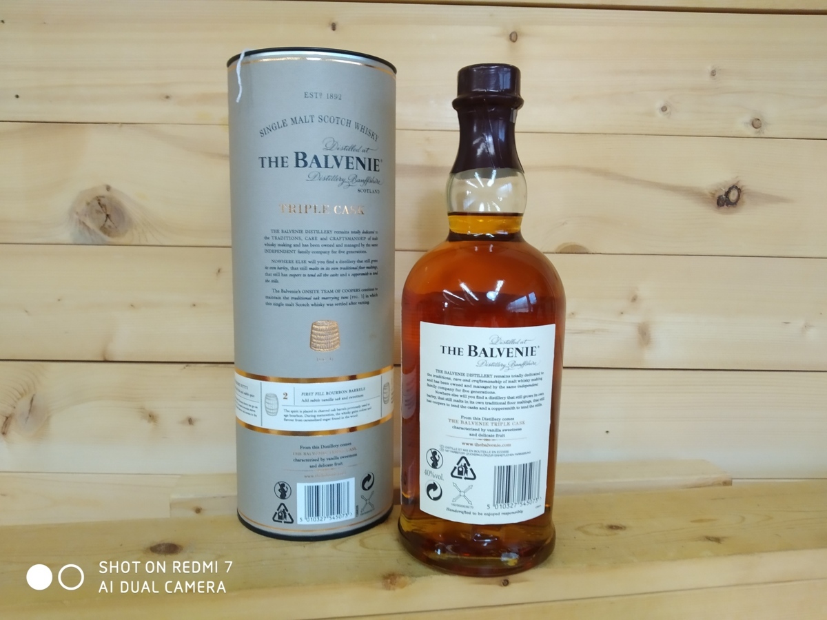展示特価 古酒☆未開栓 THE BALVENIE TRIPLE CASK / バルヴェニー 16年 展示特価 古酒☆未開栓 THE BALVENIE TRIPLE CASK / バルヴェニー 16年