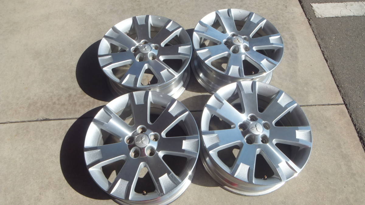 三菱 デリカ D5 純正 18インチホイール 4本 18x7J+38 114.3-5穴 ENKEI