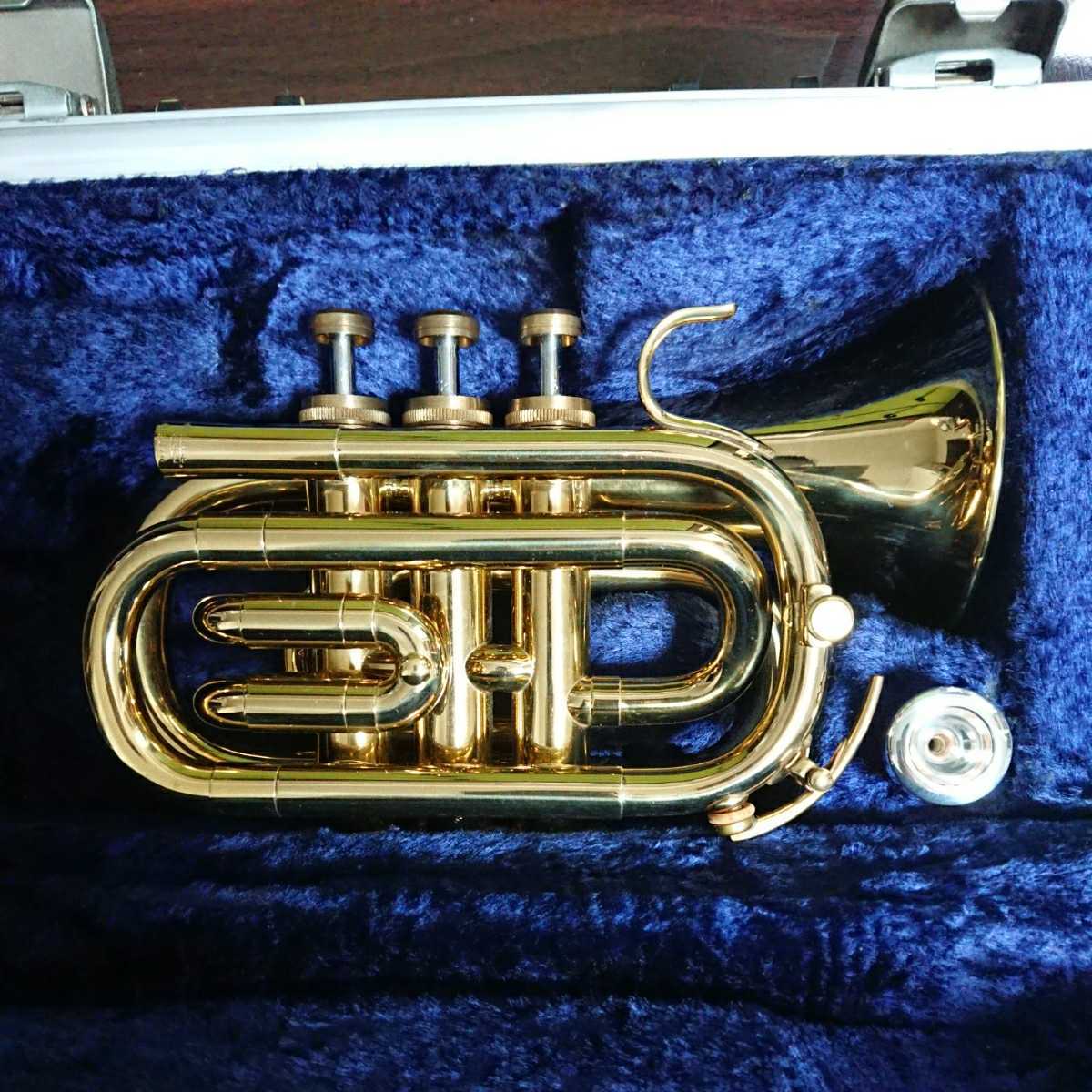 KAWAI(カワイ)　KTR-32L □ チェコ製 KAWAI ポケットトランペット カワイ KTR-07 L □ KTR-32L