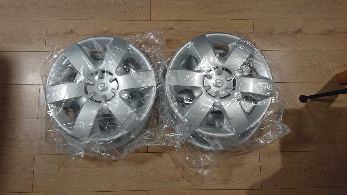 新品 未使用 ルノー カングー ホイールキャップ 15インチ 4枚 RENAULT 