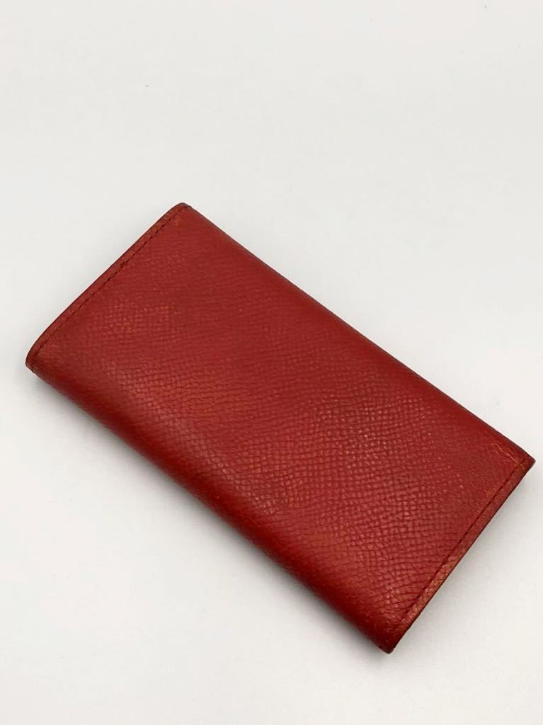 カミーユフォルネ キーケース オレンジ 美品 camille fournet VERSO