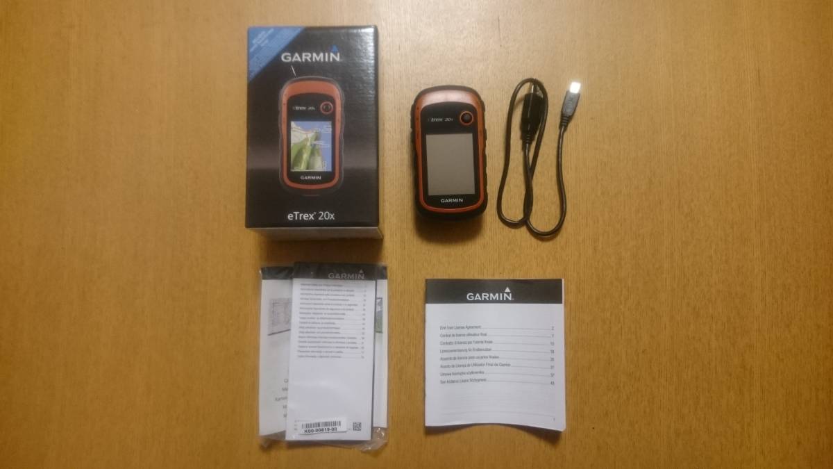 セール，本物保証 ガーミン Garmin eTrex 20x英語版 QZSS みちびき 対応 日本語化済 Micro SD付き(ハンディGPS)｜売買されたオークション情報、yahooの商品情報をアーカイブ公開 - オークファン ハンディGPS