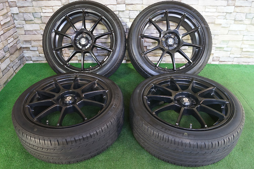 人気定番，豊富な SPARCO 黒 4H98 ハブ58.1 2017年製 90%山 日本製タイヤESPORTE 215/45R17 FIAT500 アバルト アルファロメオ 145 146 155 MITO ミト 等(ラジアルタイヤ)｜売買されたオークション情報、yahooの商品情報をアーカイ 4穴