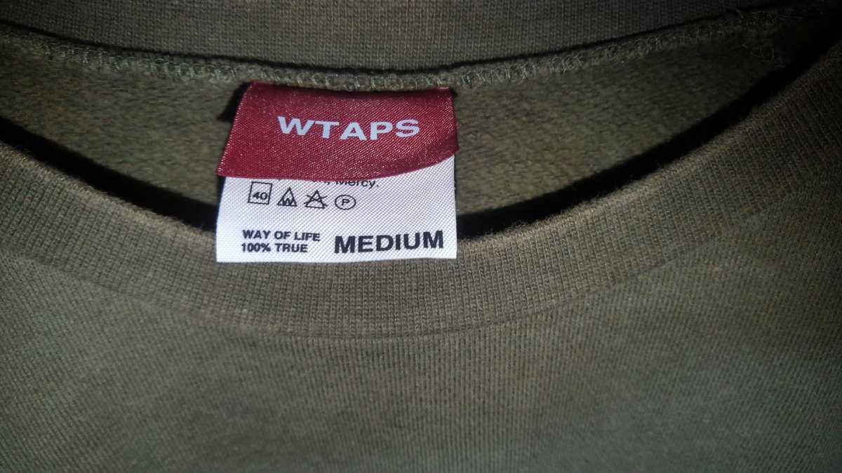 売り切り！ 希少 WTAPS ダブルタップス スウェット WTVUA サイズM 