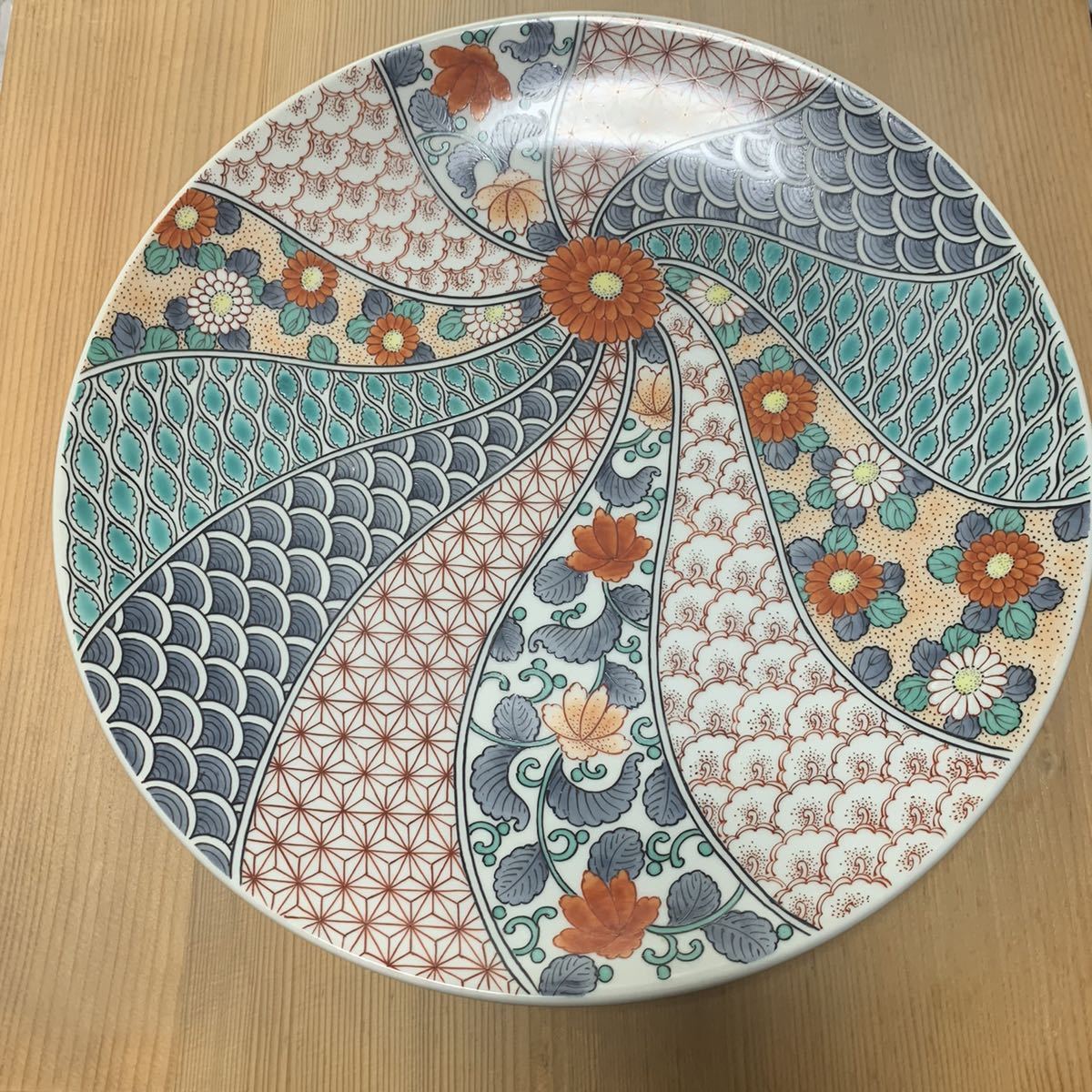 九谷赤絵賢人図 鉢 整理品 赤絵 鉢の中古品・新品 -九谷 七賢人寿