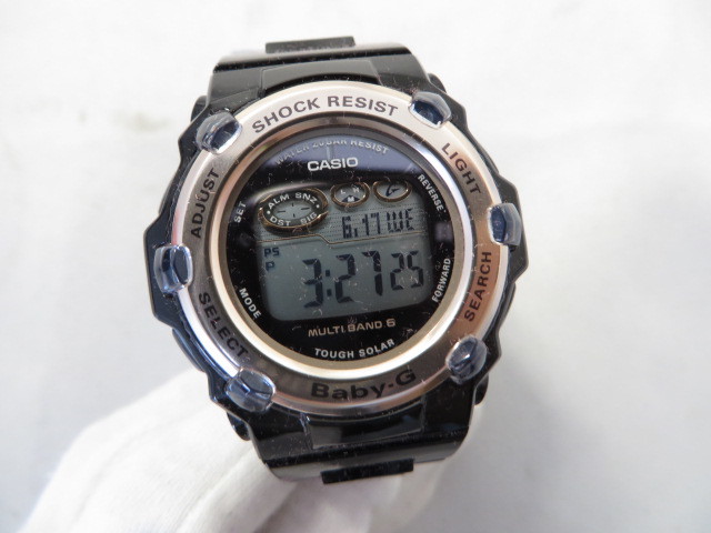 【赤字超特価，安い】 品 Baby-G ベビージー カシオ 腕時計 ベビージー 電波ソーラー BGR-3003-1JF ブラック(Baby-G)｜売買されたオークション情報、yahooの商品情報をアーカイブ公開 - オークファン Baby-G