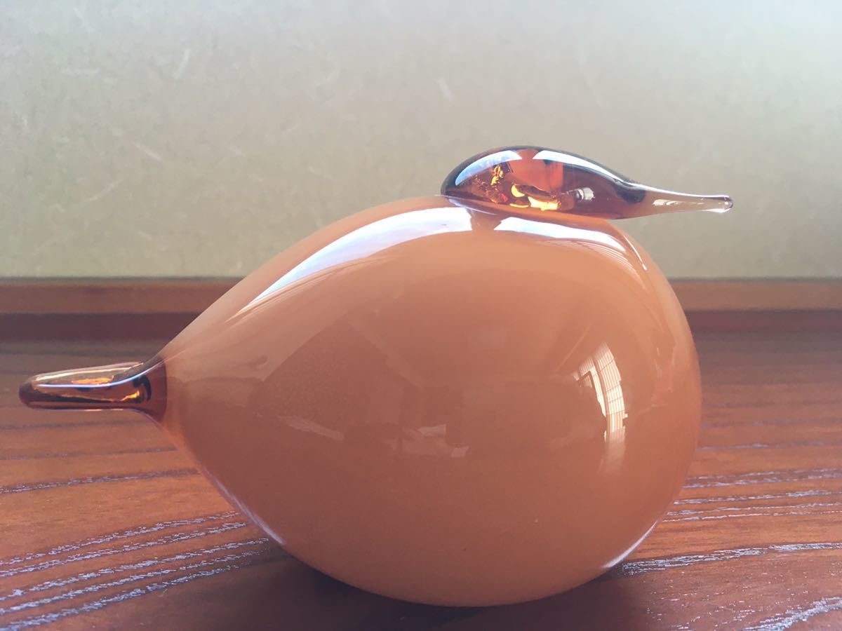 イッタラ バード クーラス セビリアオレンジ iittala oiva bird