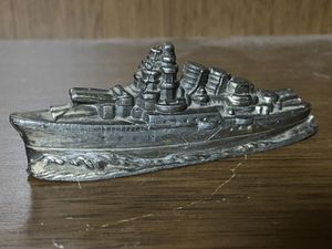 南極　砕氷艦　しらせ　竣工記念　文鎮　ペーパーウェイト 南極 砕氷艦 しらせ 竣工記念 文鎮 ペーパーウェイト - メルカリ