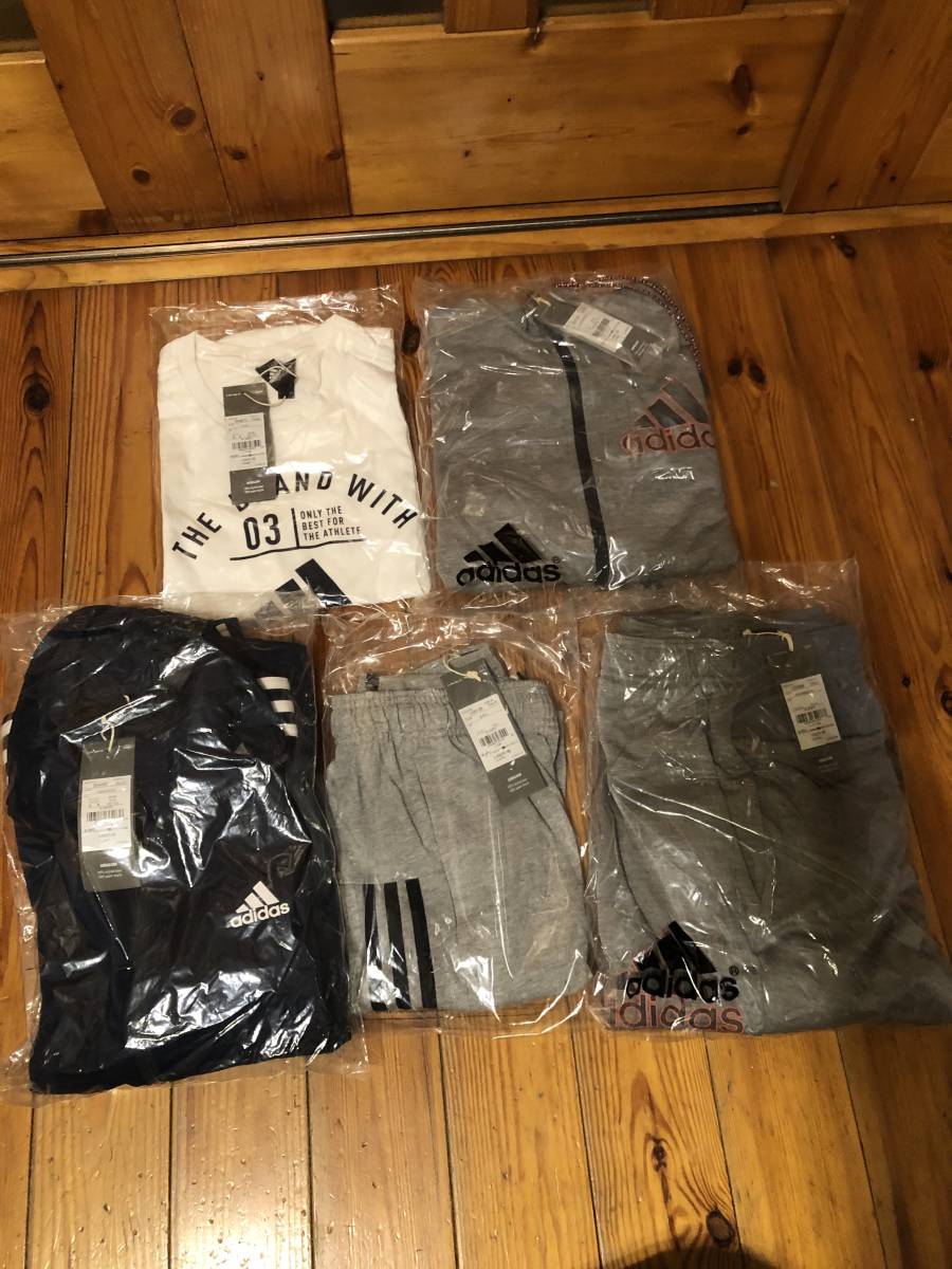 爆買い，人気SALE adidas 福袋2019 中身のみ抜き無し メンズMサイズ セット(男性用)｜売買されたオークション情報、yahooの商品情報をアーカイブ公開 - オークファン 男性用