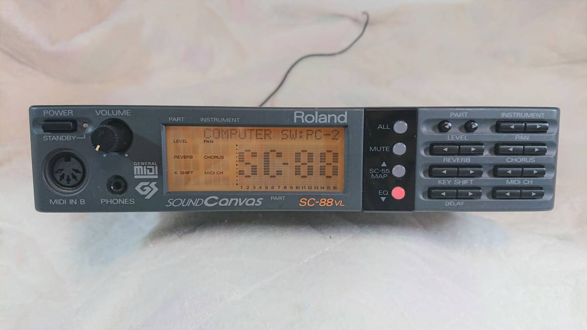 Roland 音源モジュール ローランド SC-88 SC-88VL Canvas Pro Sound