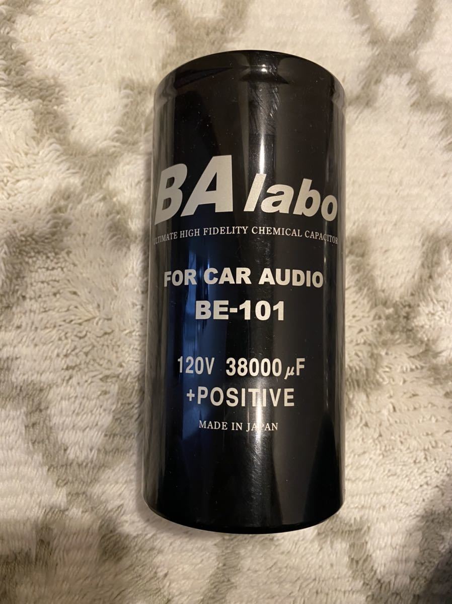 BA LABO BE-101 電源強化キャパシター カーオーディオ BA