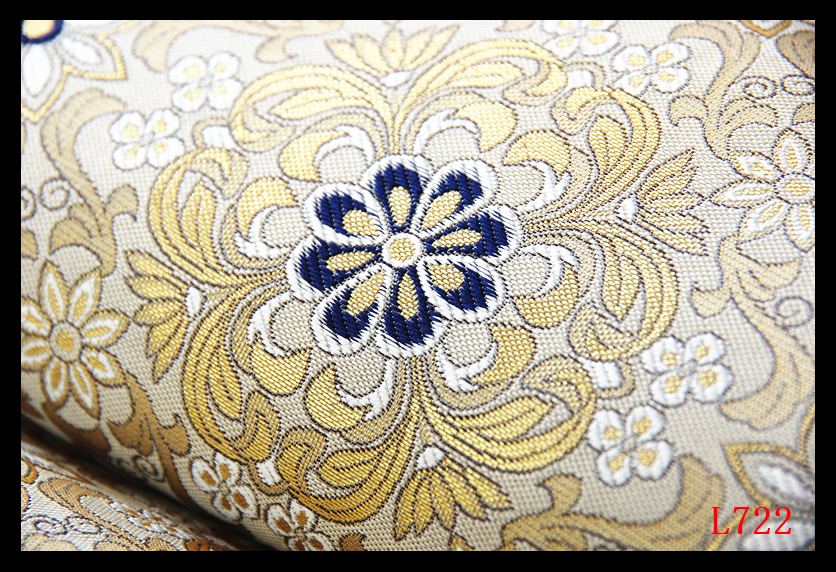 盡政（じんせい） 傑作西陣織唐錦袋帯 ＜別織本金箔＞ 「御物花 志都 0