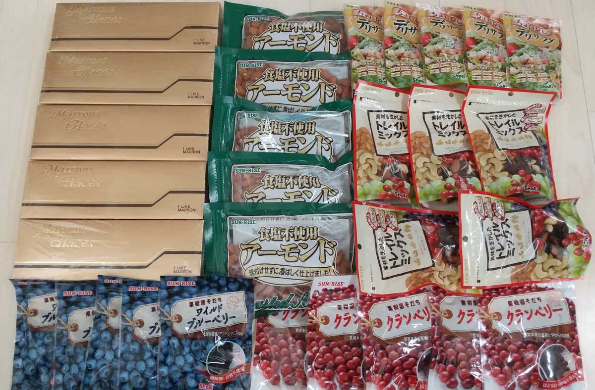 品質保証，人気SALE 正栄食品工業 株主優待 アーモンド ナッツ ドライフルーツ マロングラッセ ギフト ご贈答品 大量 お菓子 詰め合わせ 作り ブルーベリー(ナッツ類)｜売買されたオークション情報、yahooの商品 ナッツ類