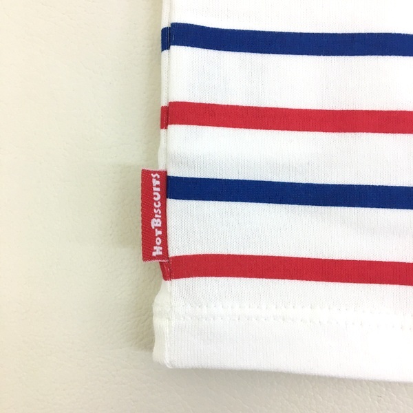 ホットビスケッツ ハローキティ コラボ 半袖 ボーダー Tシャツ 新品  