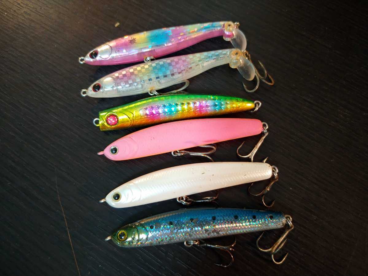 限定SALE，正規品 6点セット LUCKY CRAFT ラッキークラフト WANDER ワンダー 95 マリア フラペン S85 アピア APIA パンチライン(ミノー)｜売買されたオークション情報、yahooの商品情報をアーカイブ公開 - オークファン 海水