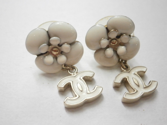 29689☆1円スタート☆本物☆シャネル☆CHANEL☆美品☆スイング☆ピアス