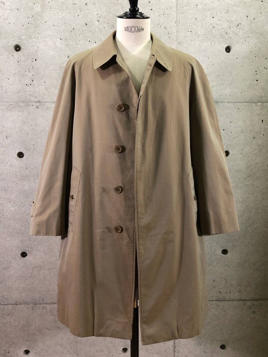 希少《 古い玉虫 / Cotton 100% 》60s 70s 美品【 Burberrys 玉虫 綿 