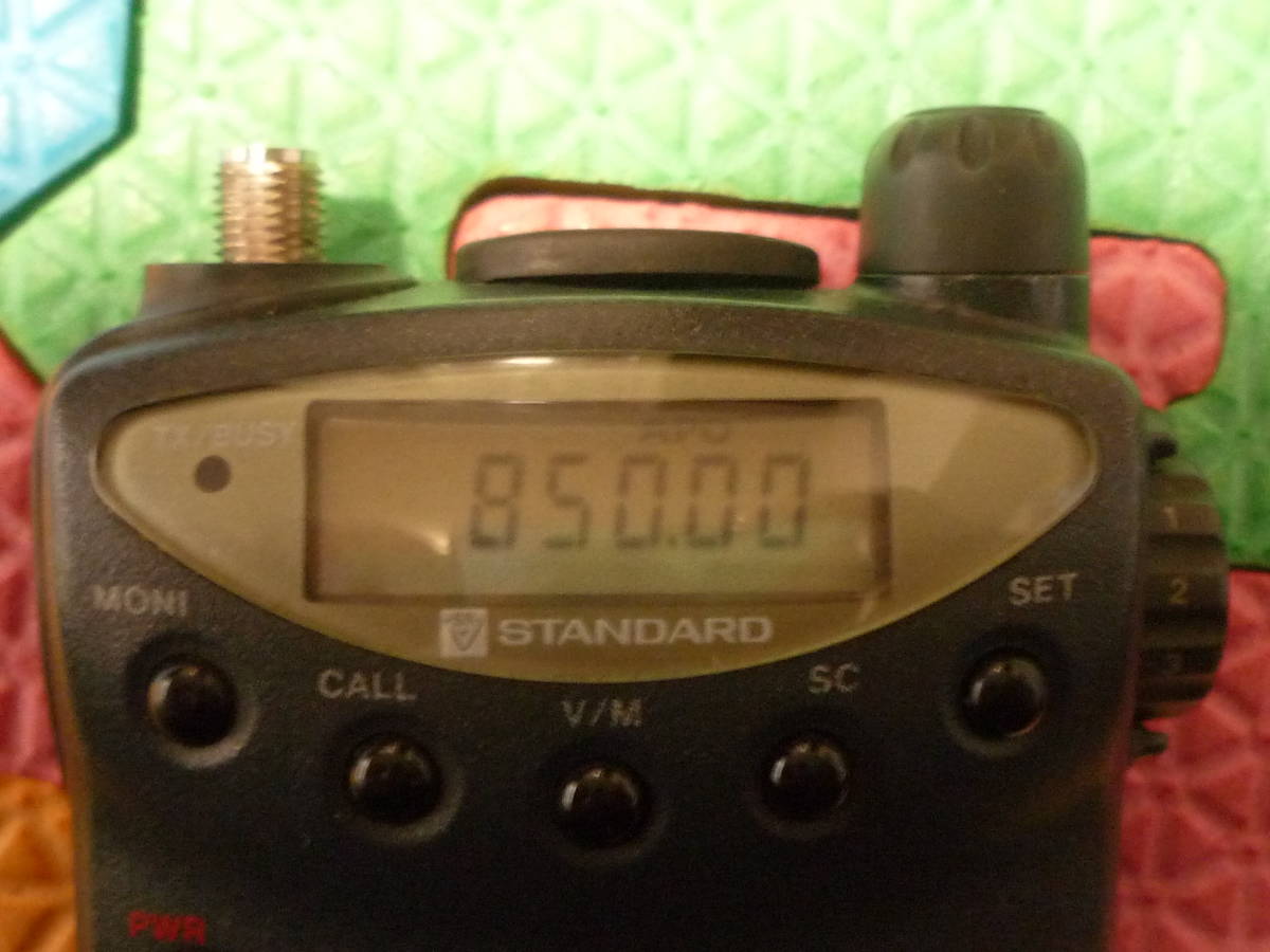 スタンダード C501 144/430MHz帯 受信改造済み AMエアーバンド受信可 №213