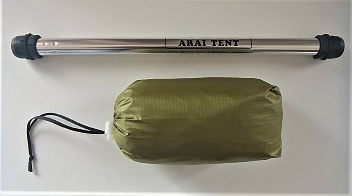 【お得，本物保証】 アライテント/ライペン ARAI TENT/RIPEN コンパクトポール150㎝ 収納サイズ41㎝ ＆ タープ トレックタープ セット(タープ)｜売買されたオークション情報、yahooの商品情報をアーカイブ公開 - オー その他