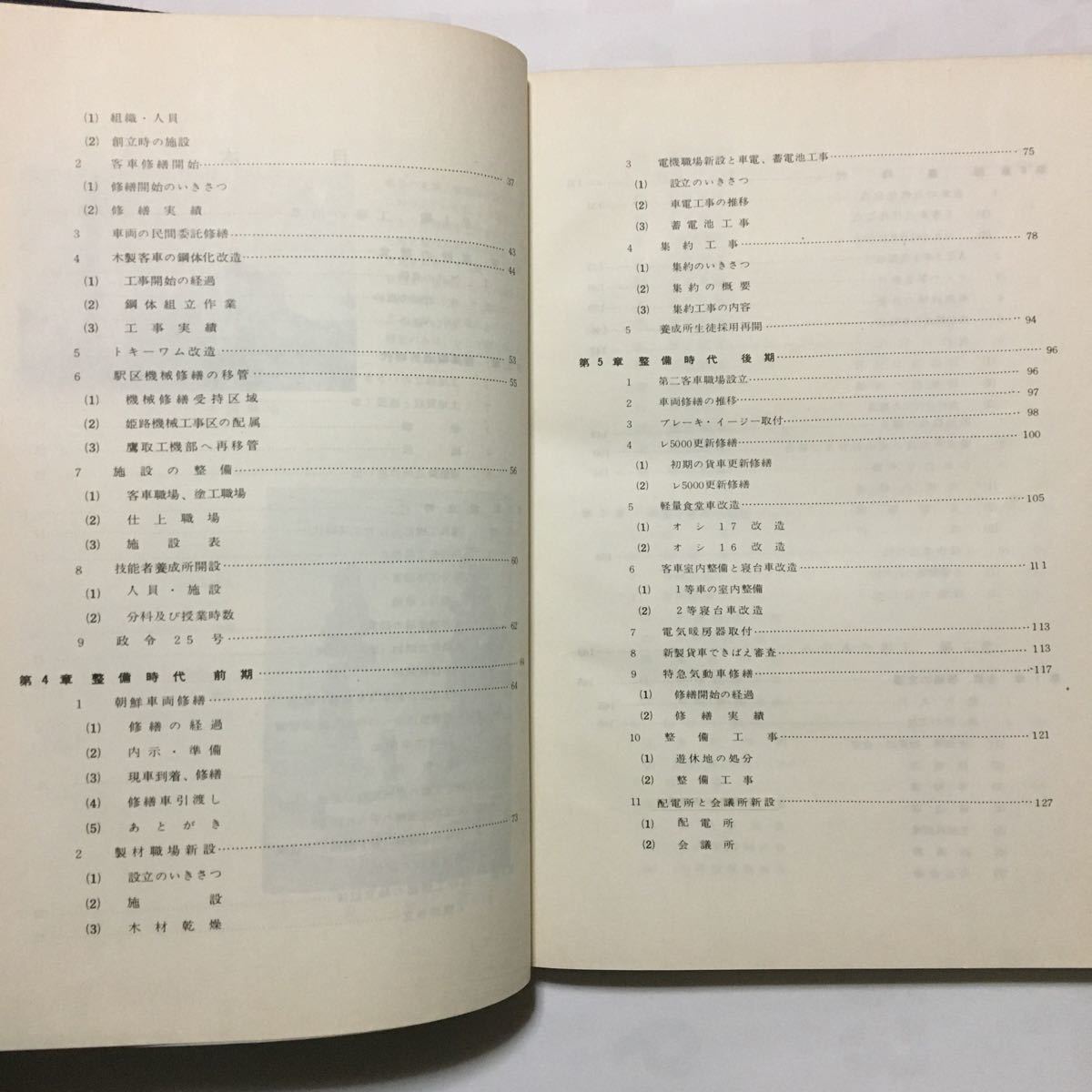 高砂工場創立20年記念出版】二十年史/1967年4月◇日本国有鉄道高砂工場
