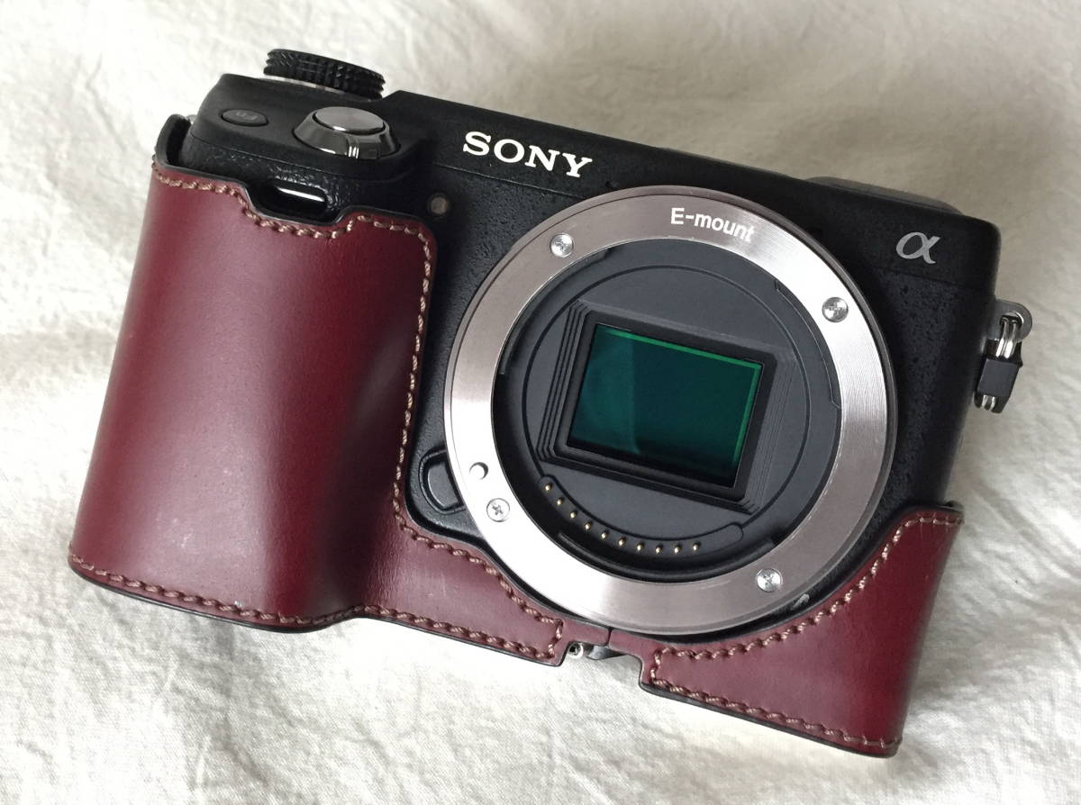 SONY NEX-6 ボディ】［送料込み］ 美品 SONY APS-Cミラーレス一眼 GARIZの