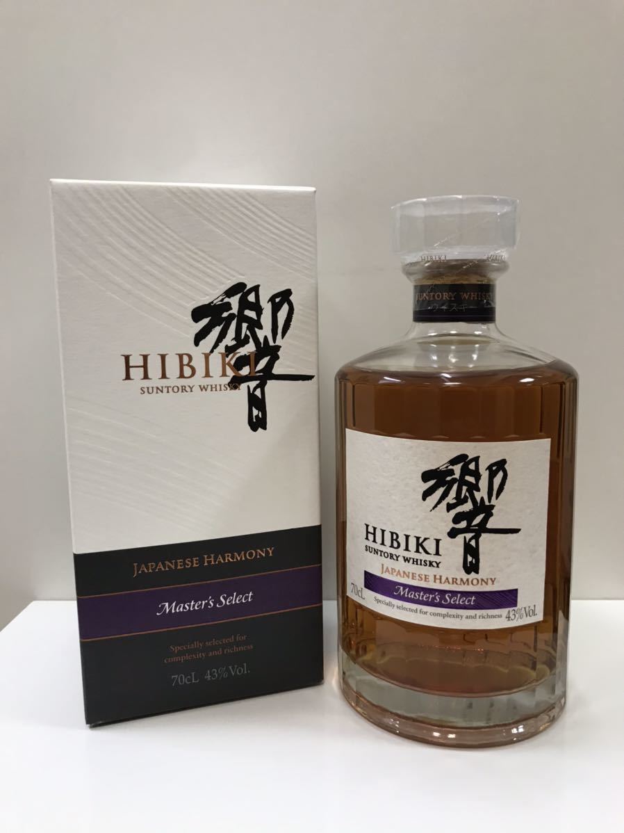 人気SALE，お買い得 サントリー 響 ジャパニーズハーモニー マスターズセレクト 43% 700ml 箱付き 未開栓 ②(日本)｜売買されたオークション情報、yahooの商品情報をアーカイブ公開 - オークファン 日本